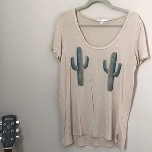 Victoria Secret/ PINK Super Soft Cactus Tee